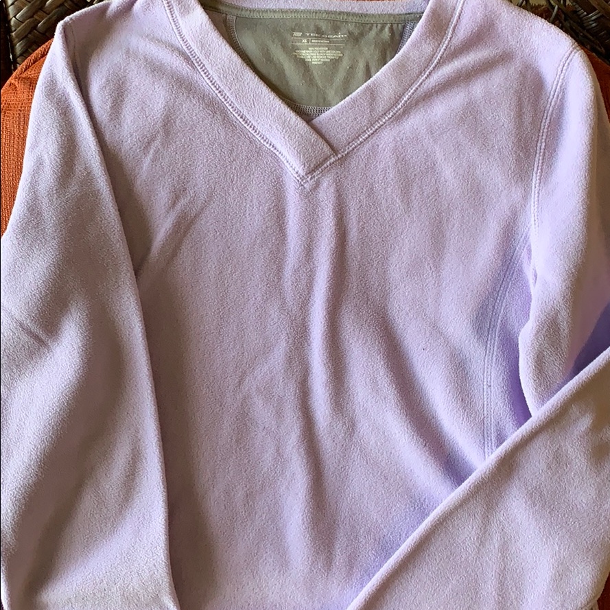 Lavender Fleece Tek Gear Top 8/$25